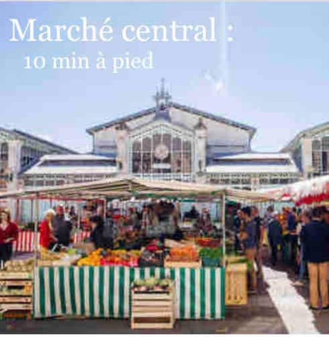 Bel T2 Lumineux Avec Terrasse Hyper Centre. La Rochelle (Charente-Maritime)